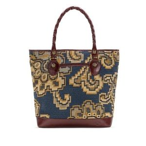 Patricia Nash Sungaro Tote Peruvian Tapestry with Wallet